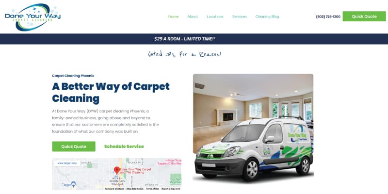 Carpet Cleaning Websites