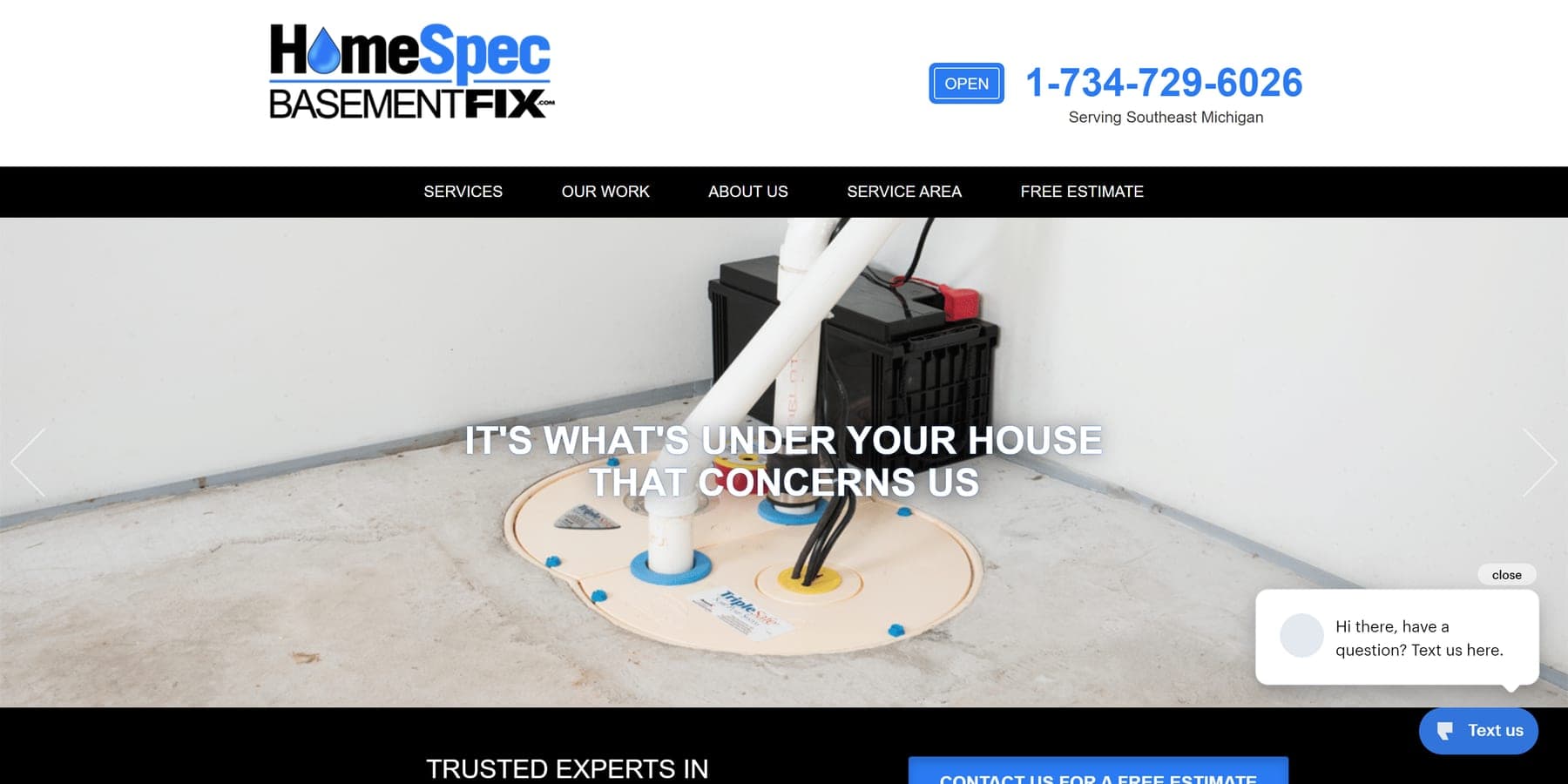 Concrete Websites