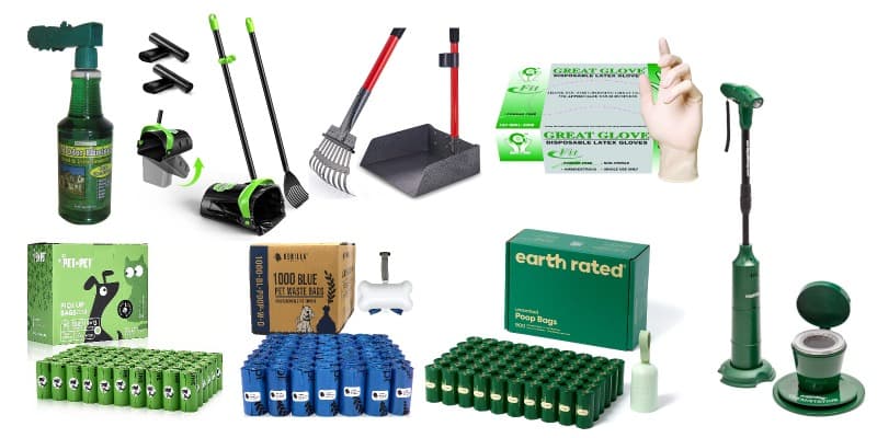 poop scooping tools
