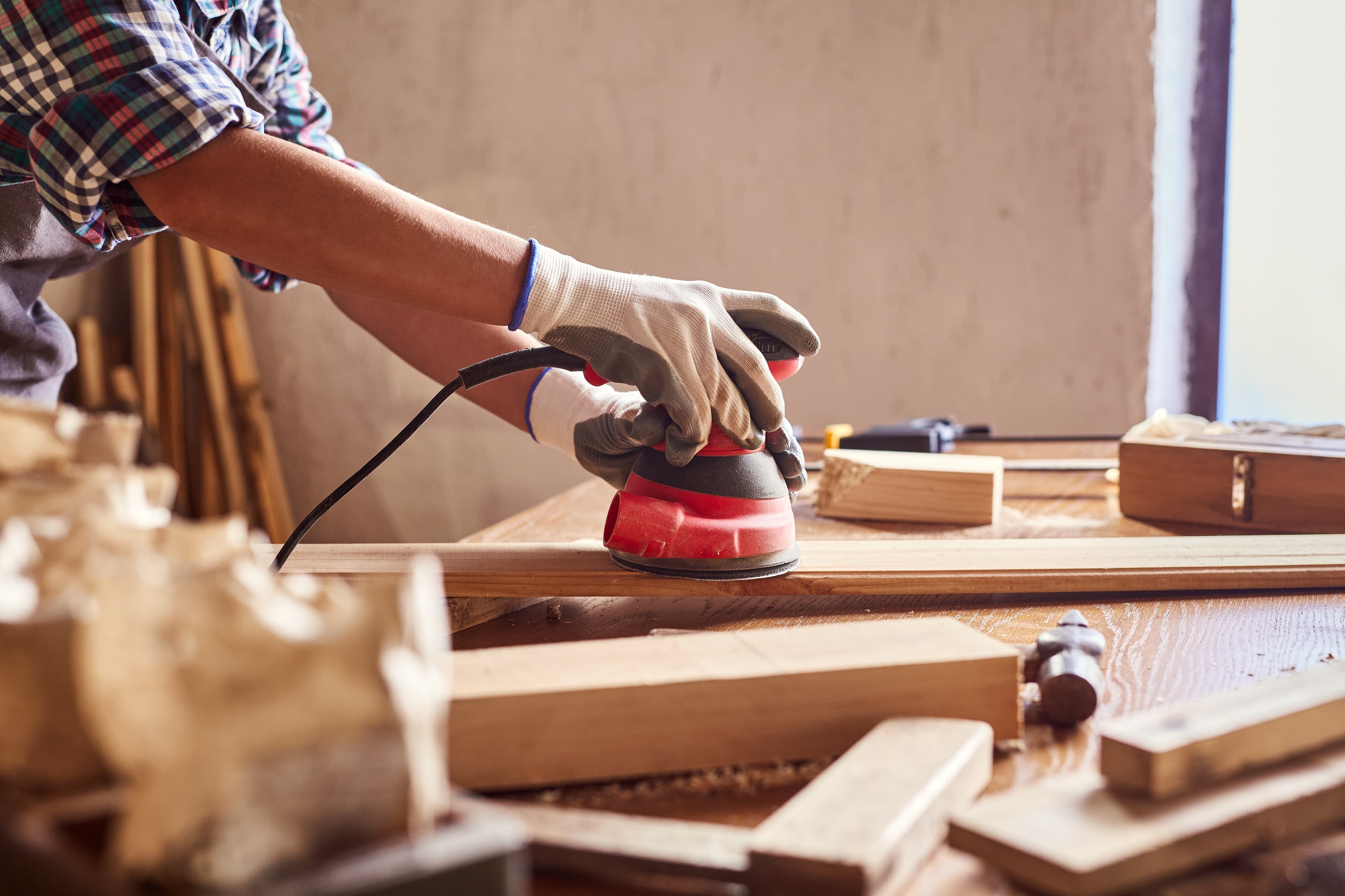Carpentry pros at work, the trade Servgrow carpentry software is built for