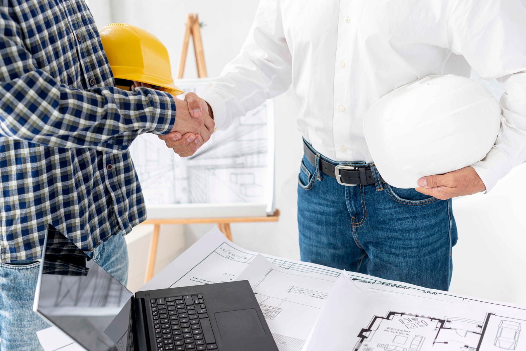 General Contractors at work, the trade Servgrow general contracting software is built for