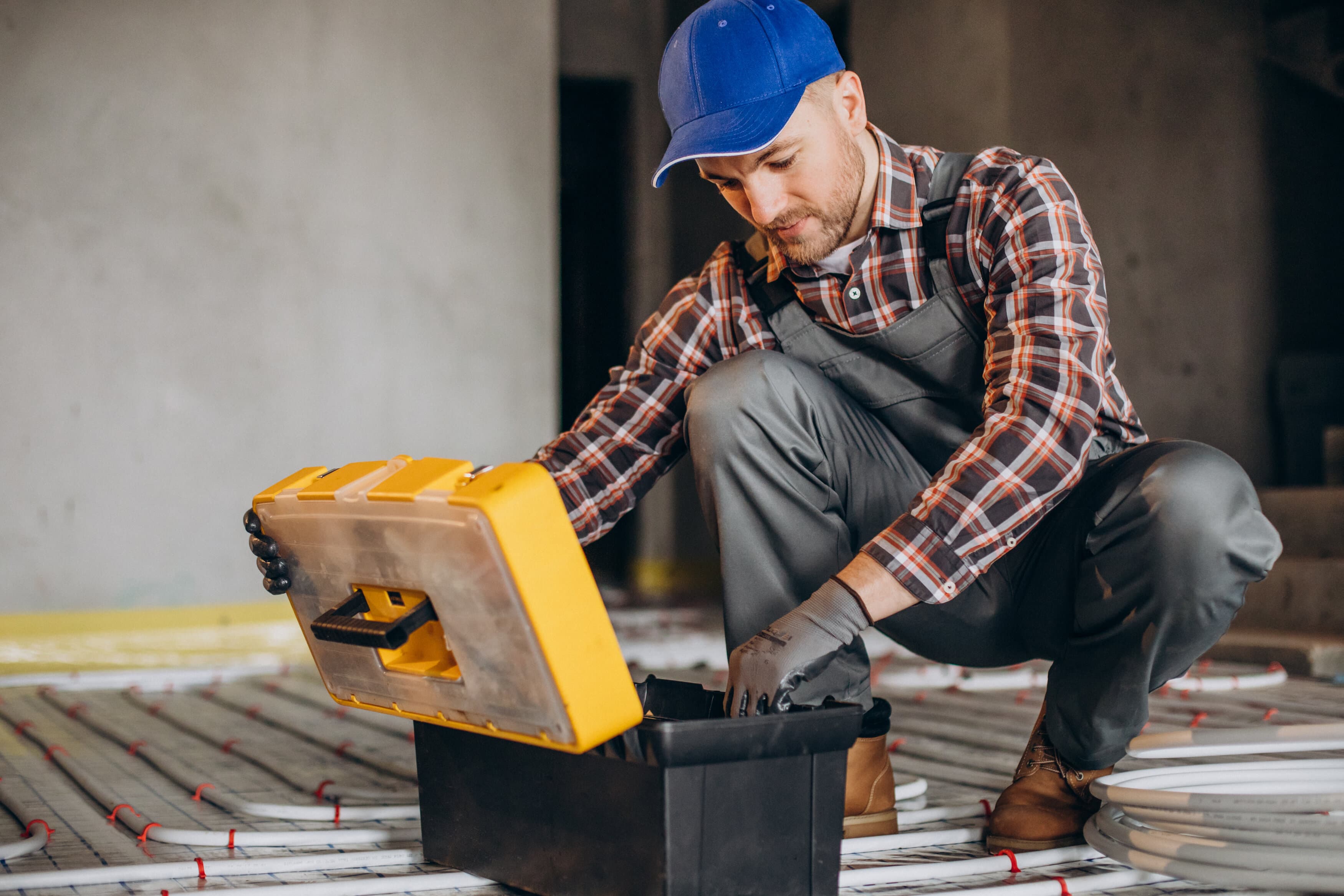 Installation Services pros at work, the trade Servgrow installation services software is built for