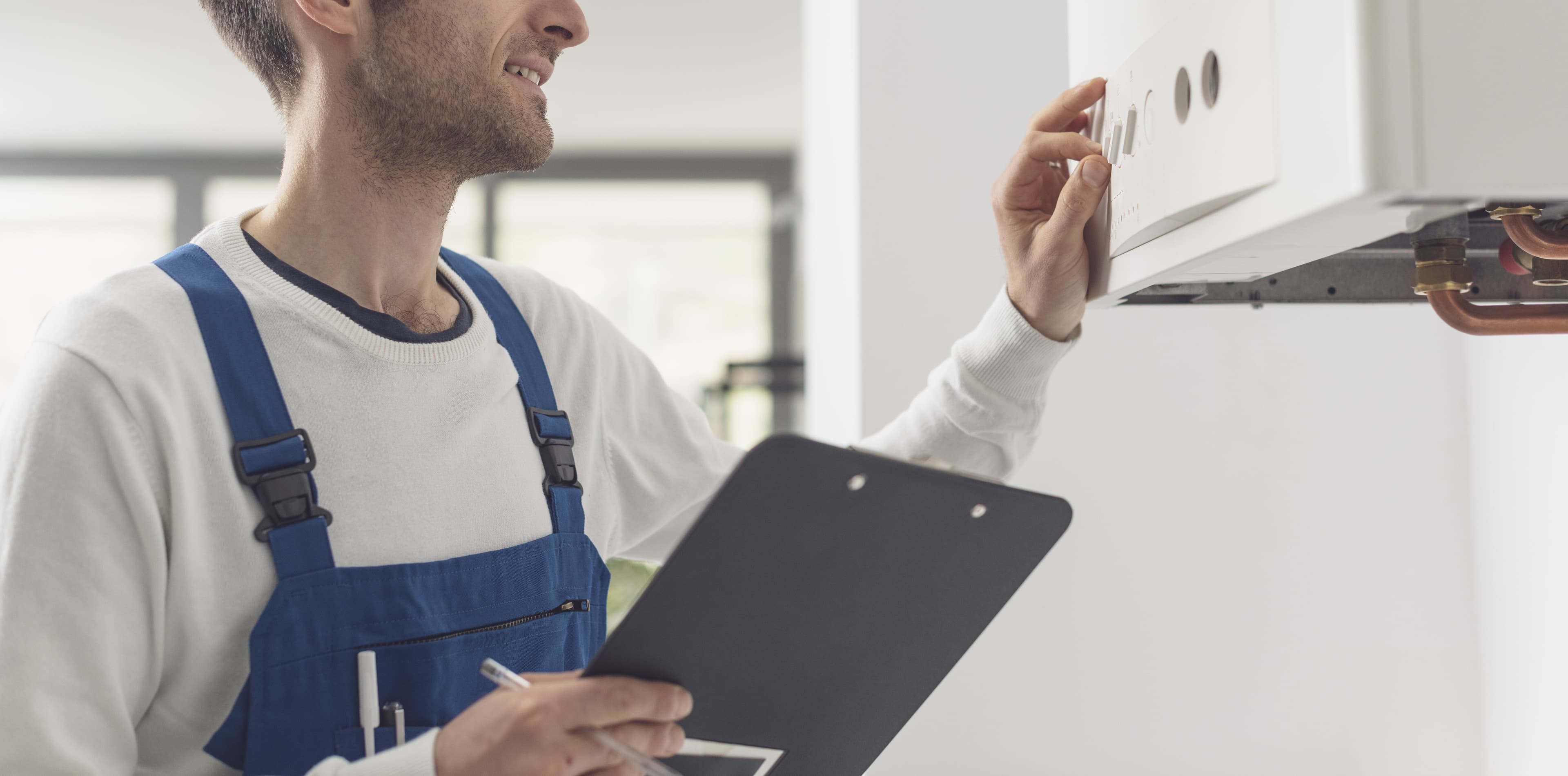 Property Manager at work, the trade Servgrow property management software is built for