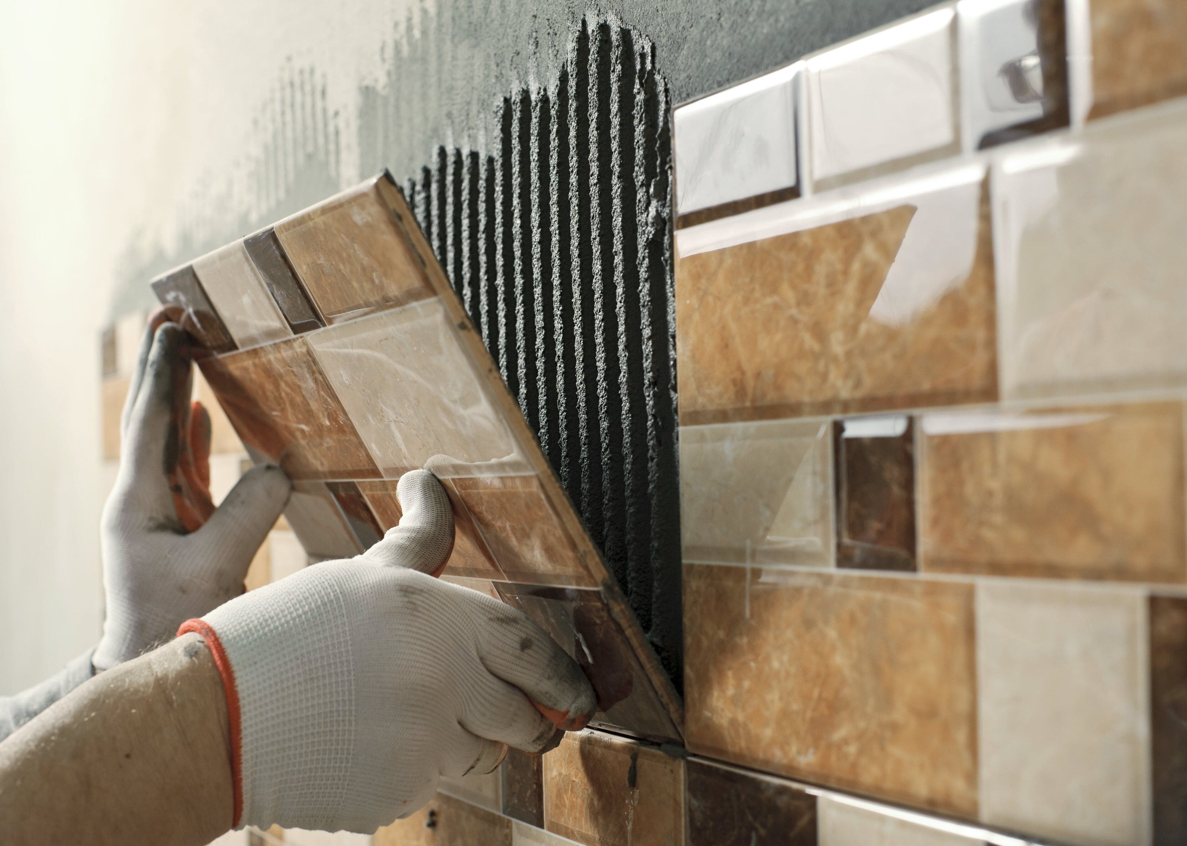 Tiling pros at work, the trade Servgrow tiling software is built for