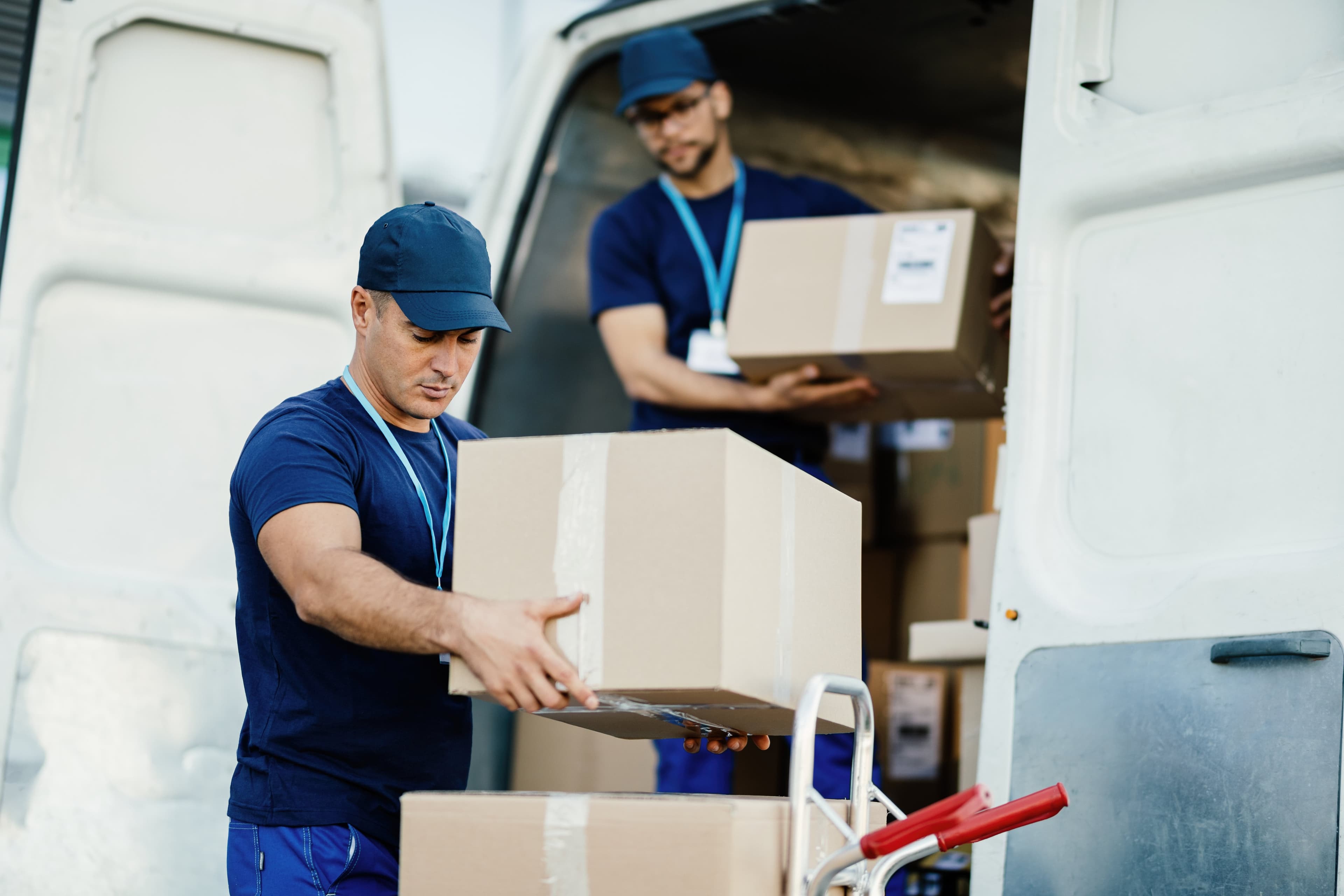 Movers at work, the trade Servgrow moving software is built for