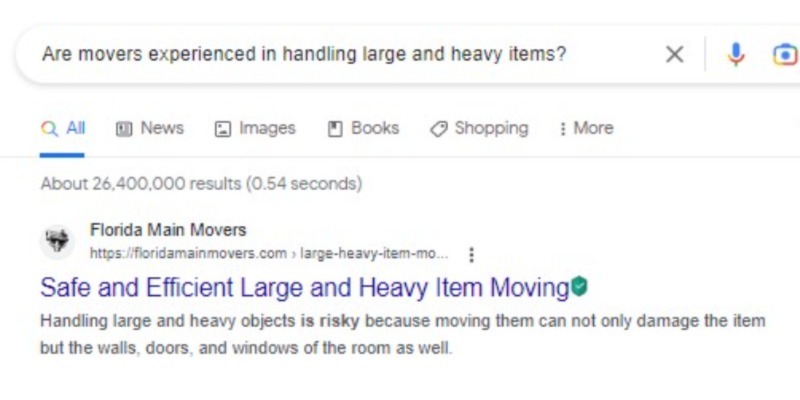 Moving Services SEO