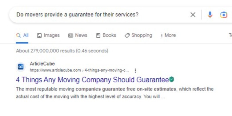 Moving Company SEO