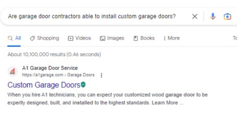 Garage Door Services SEO