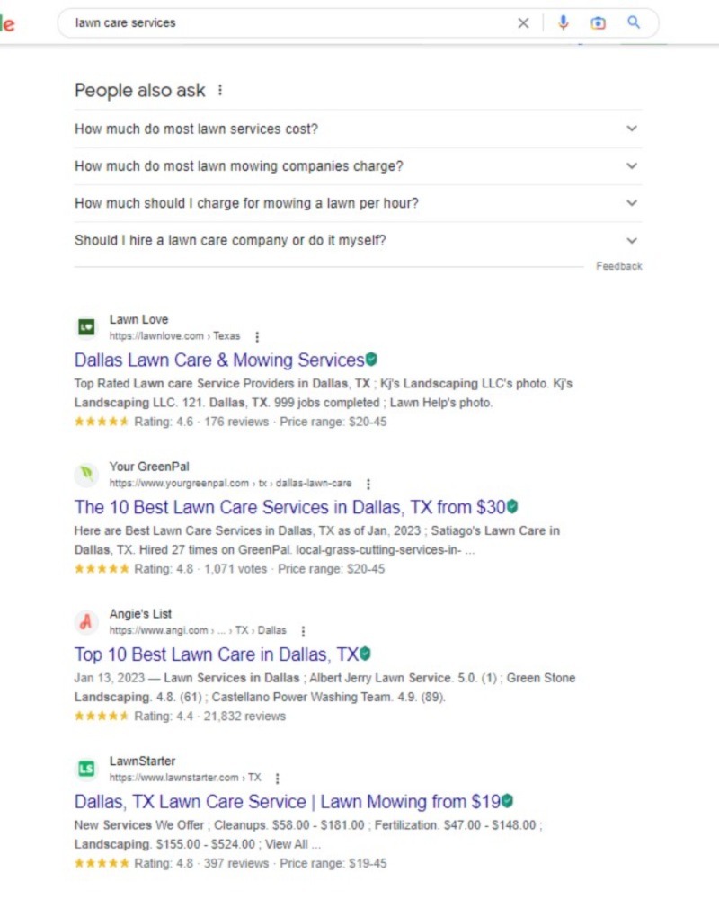 Lawn Care SEO