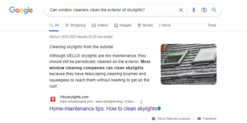 Search Engine Optimization for Window Cleaners