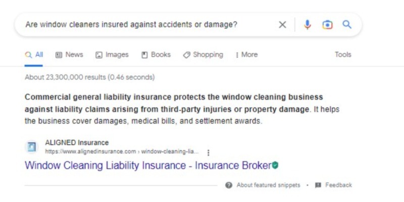 Window Cleaning Services SEO