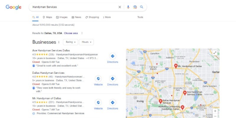 Local Handyman SEO