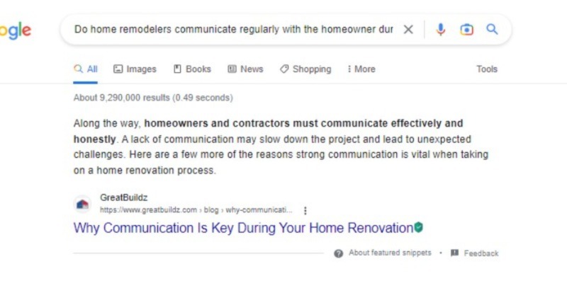 Home Remodeling Company SEO