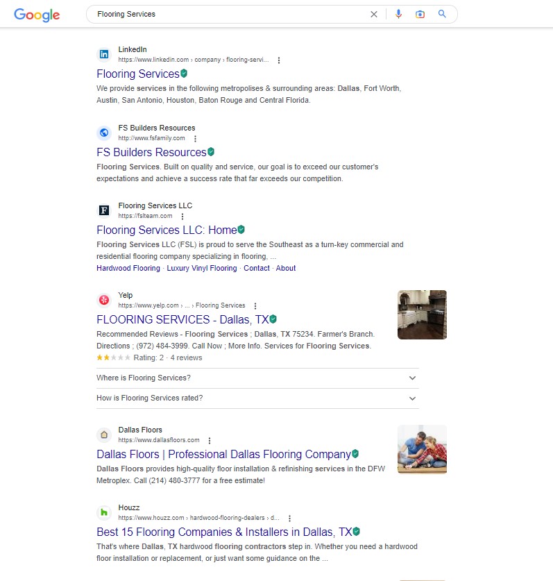 Flooring SEO