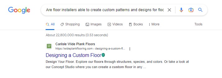 Flooring Services SEO