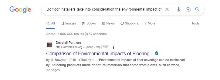Flooring Company SEO