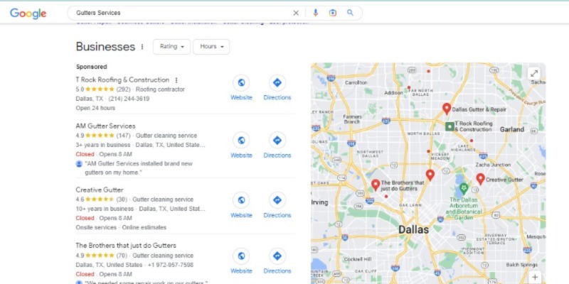 Local Gutter Cleaner SEO