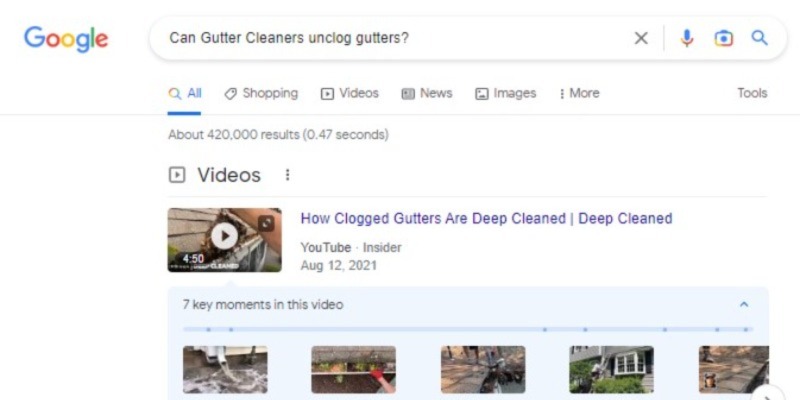 Search Engine Optimization for Gutter Cleaners