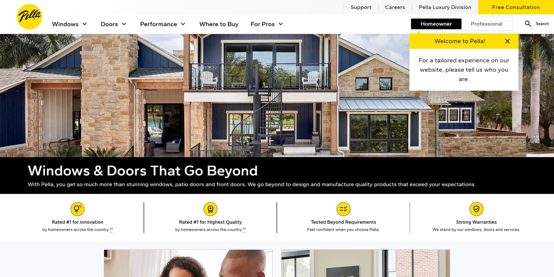 website example