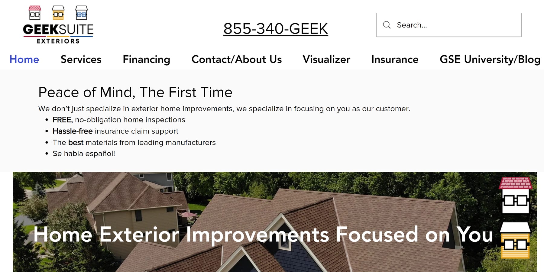 website example