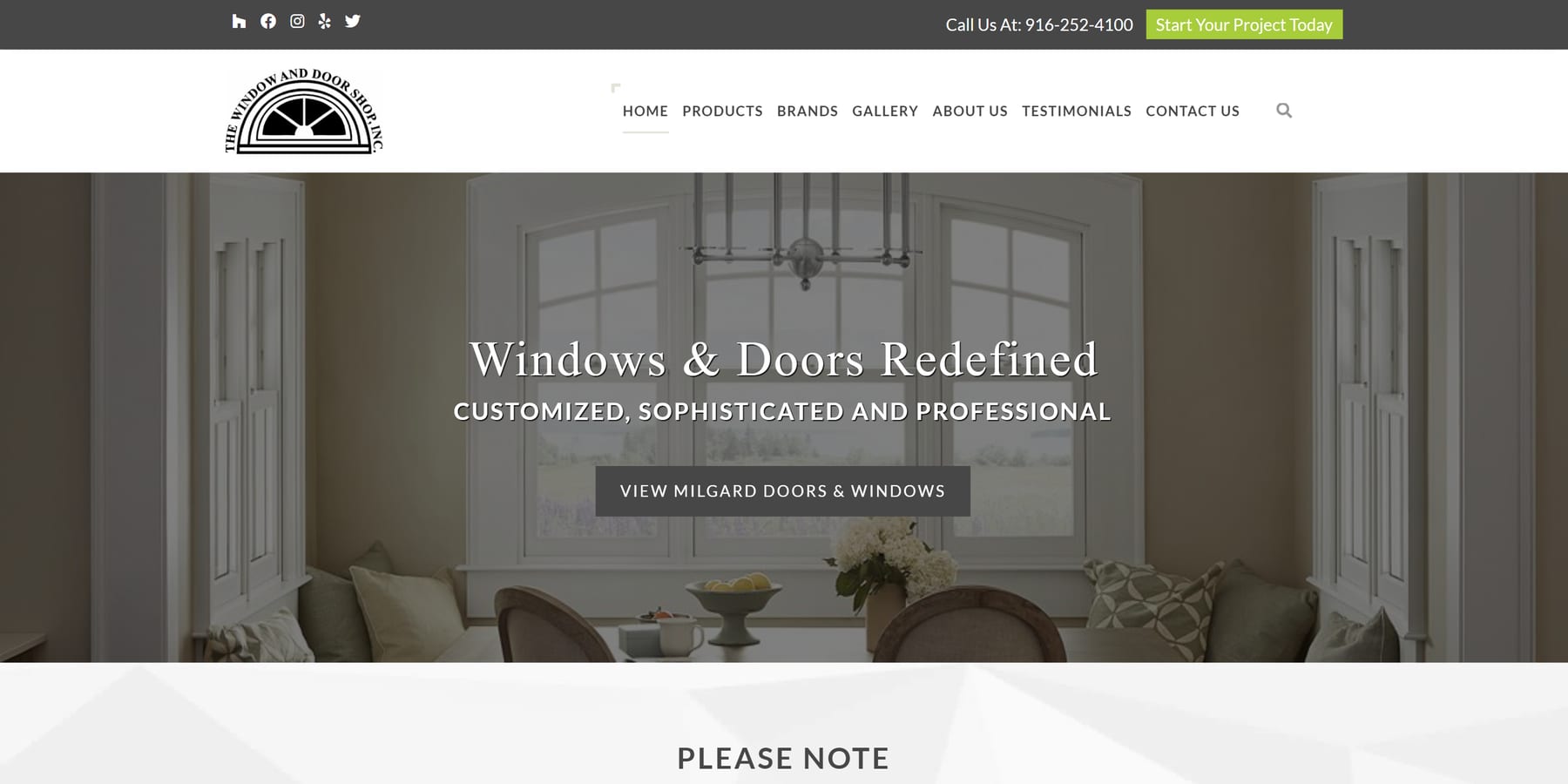 website example