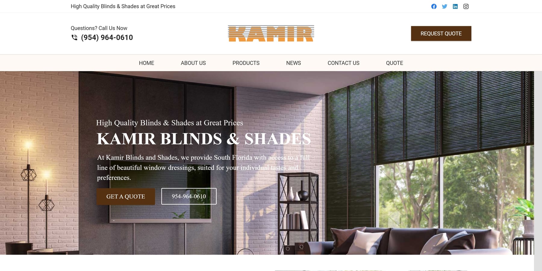 website example