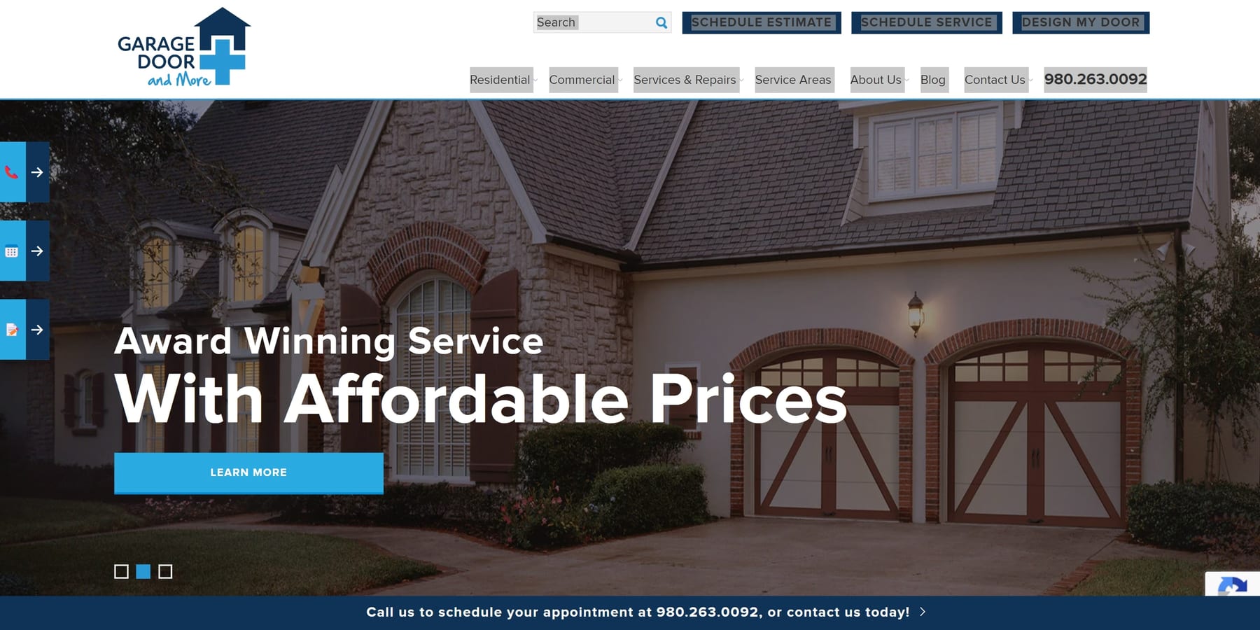 Garage Door Contractor Websites