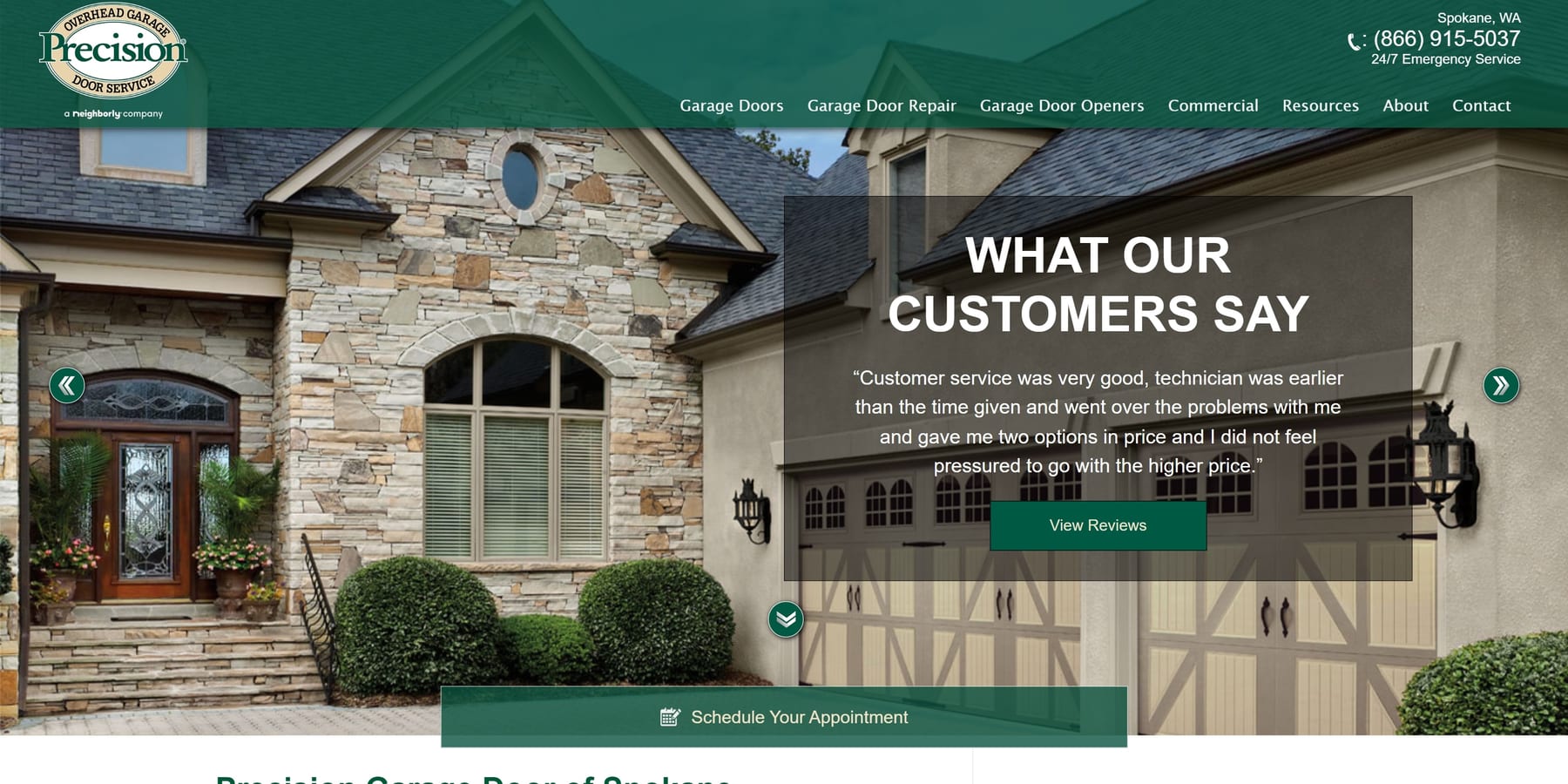 website example