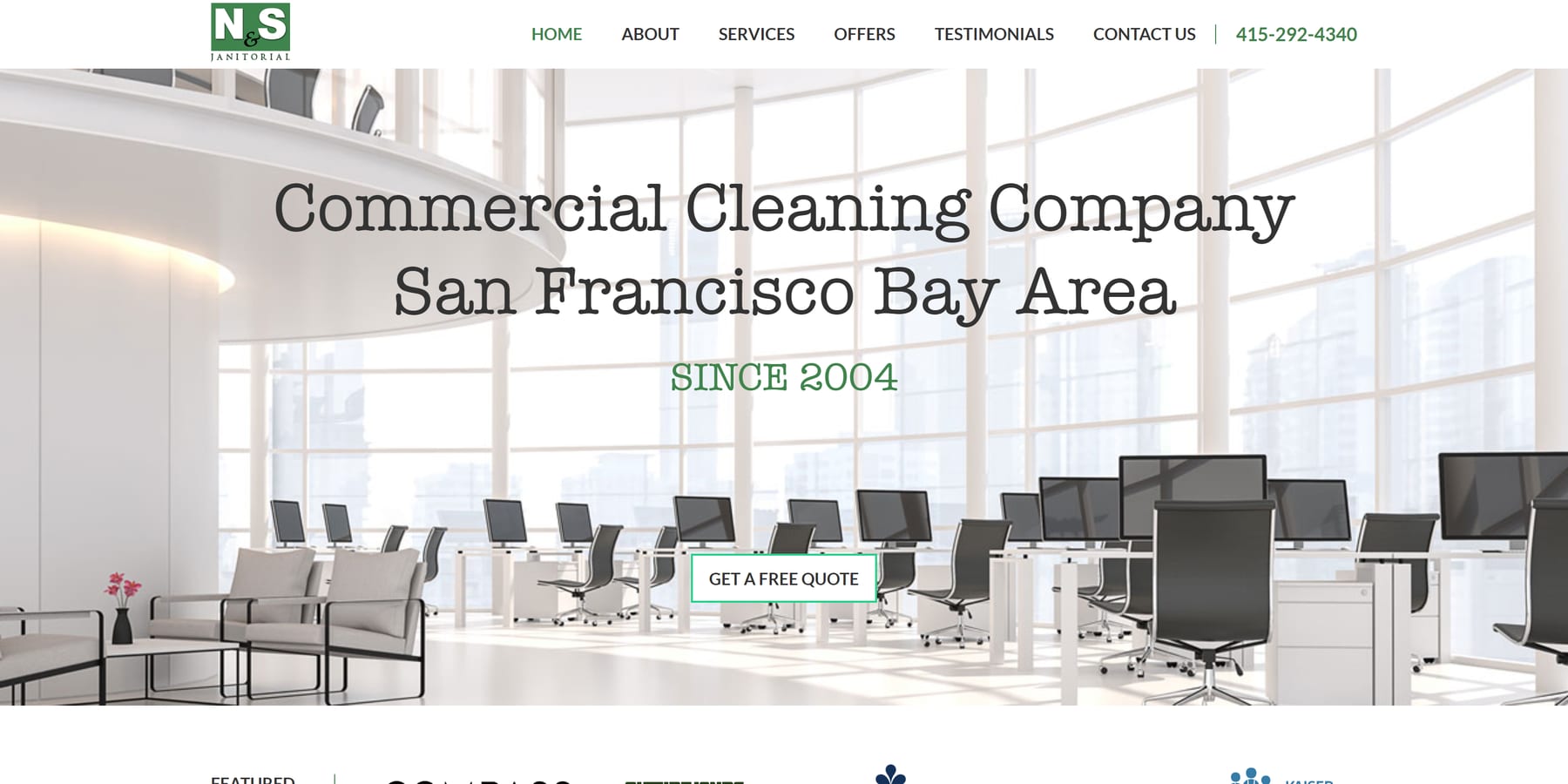 Commercial Cleaner Websites