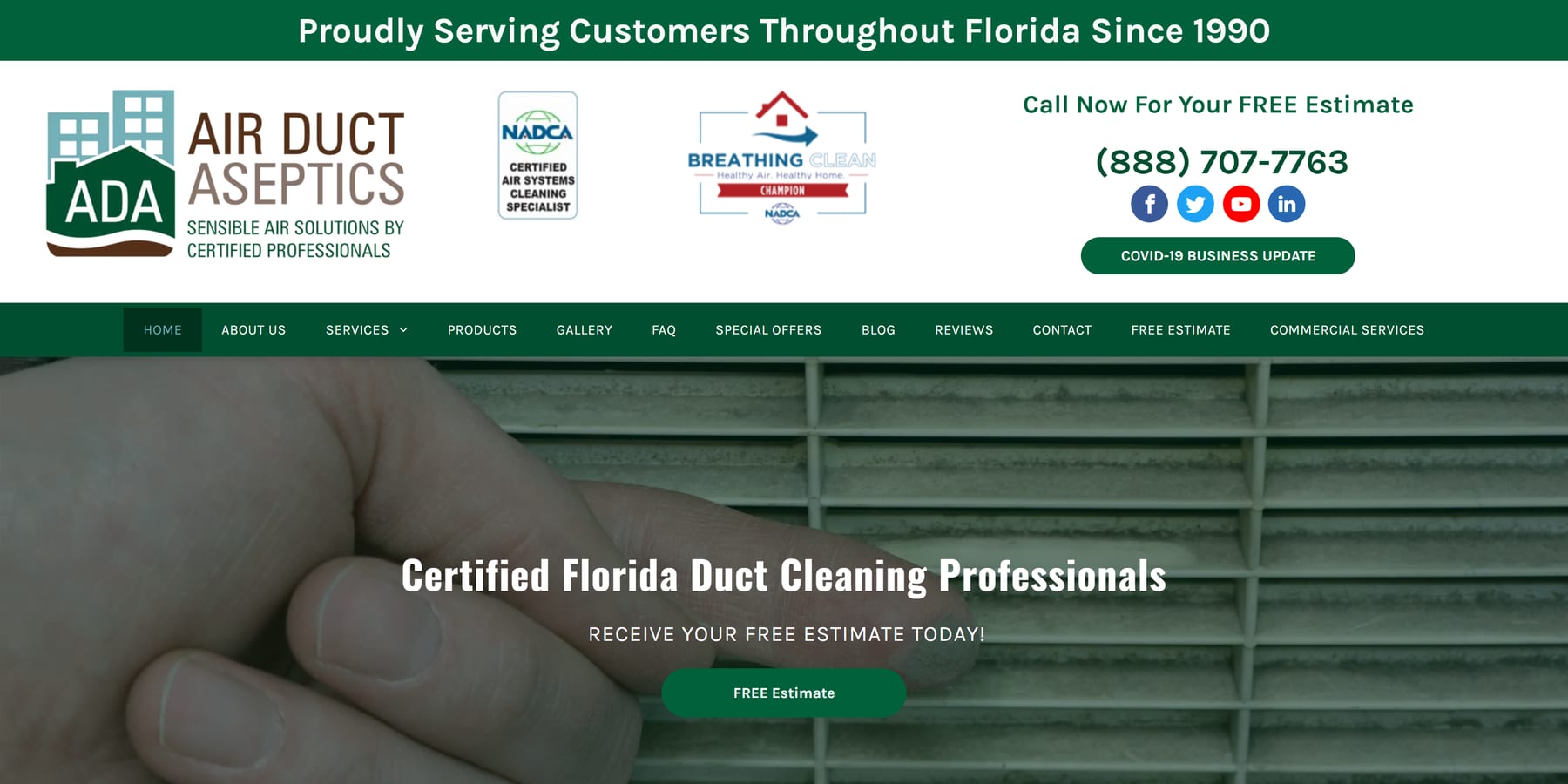 website example