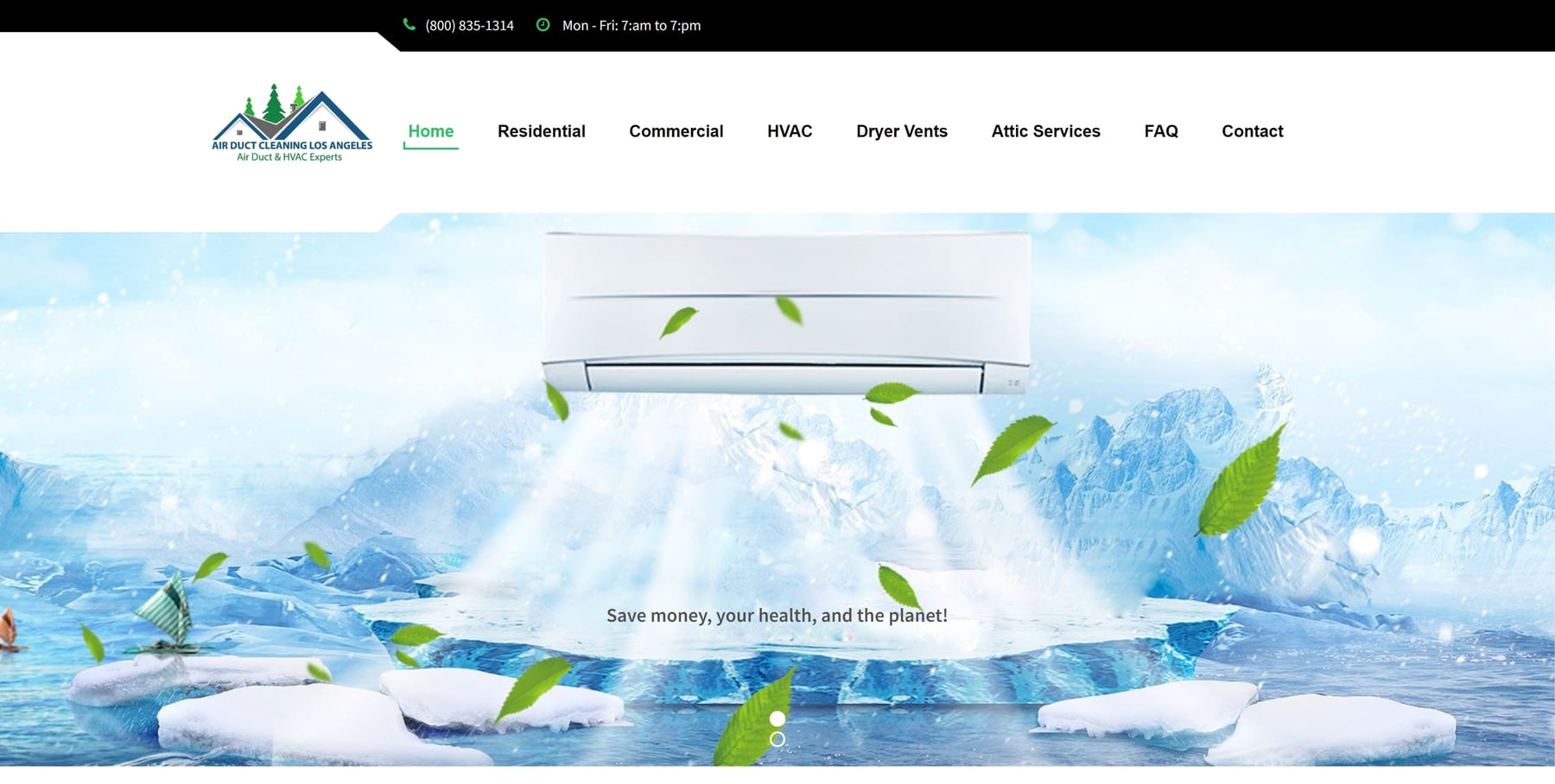website example