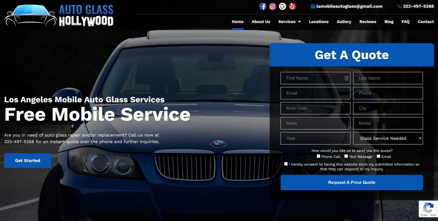 website example