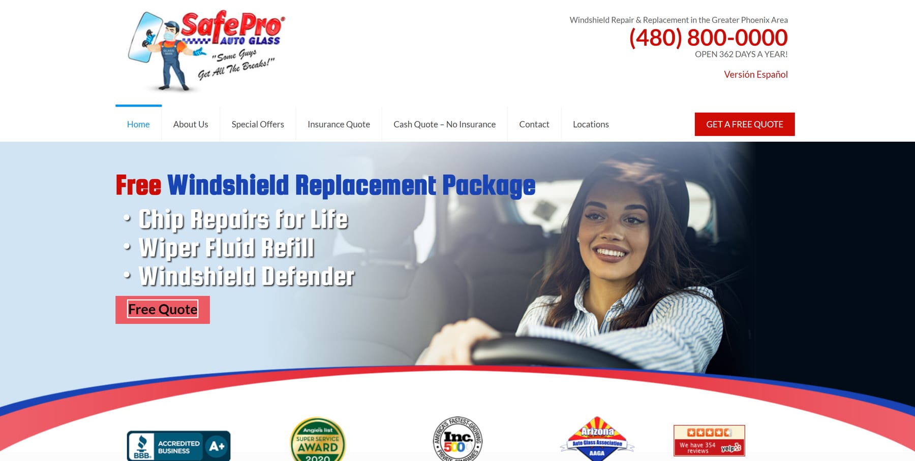 Auto Glass Installer Websites