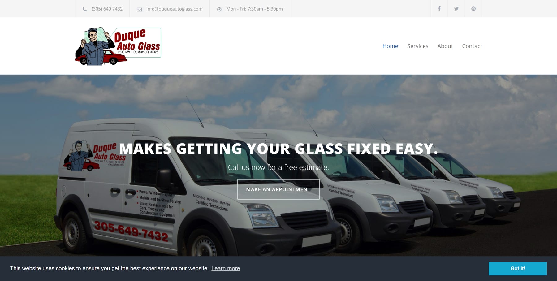 website example