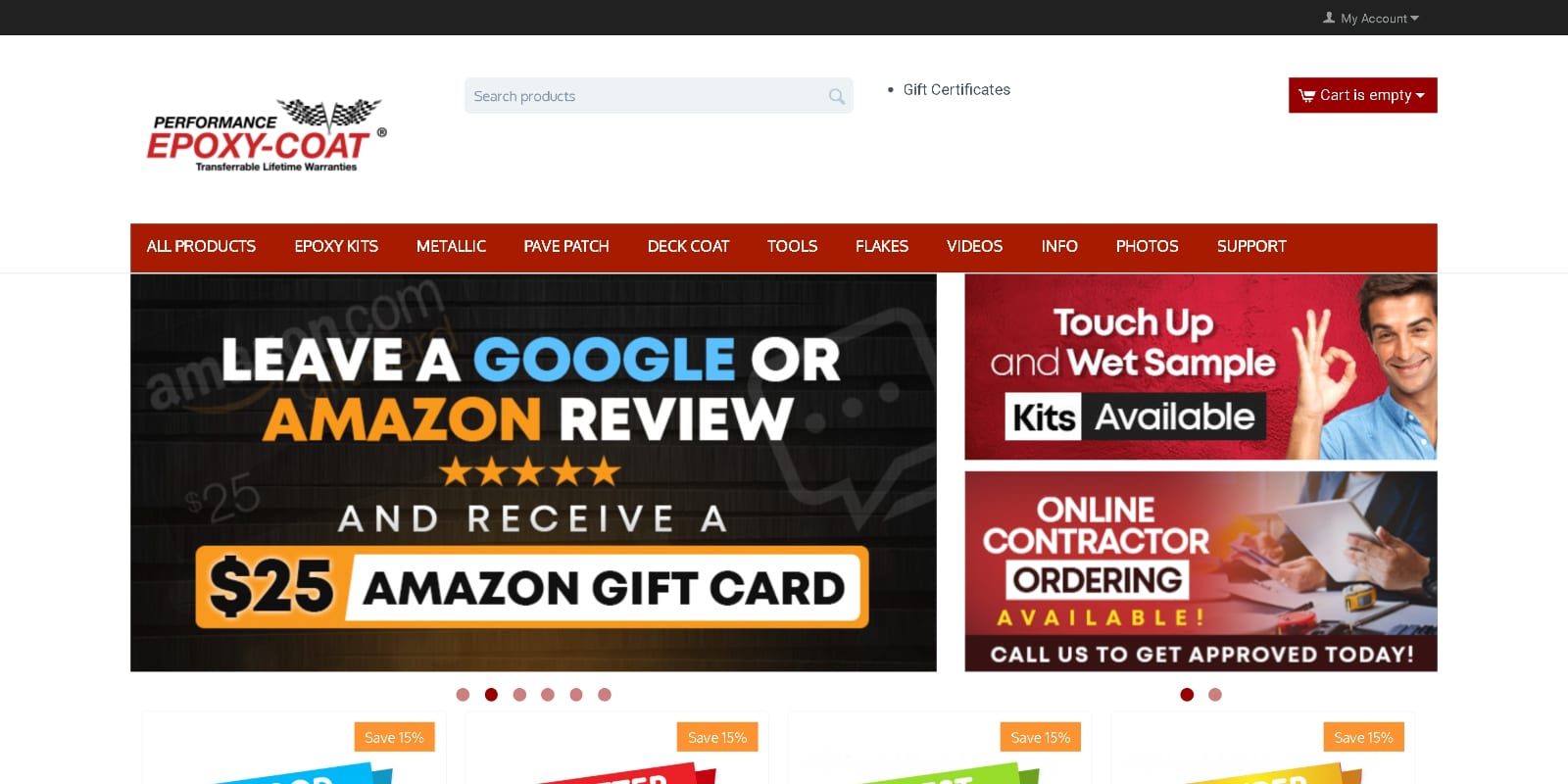 website example